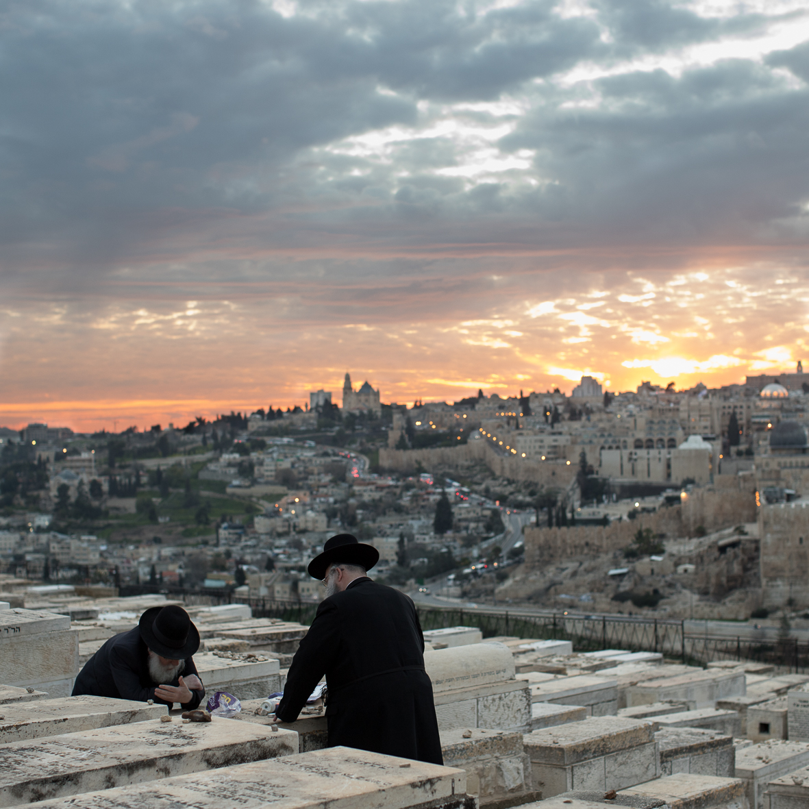 Beten am Ölberg, Jerusalem