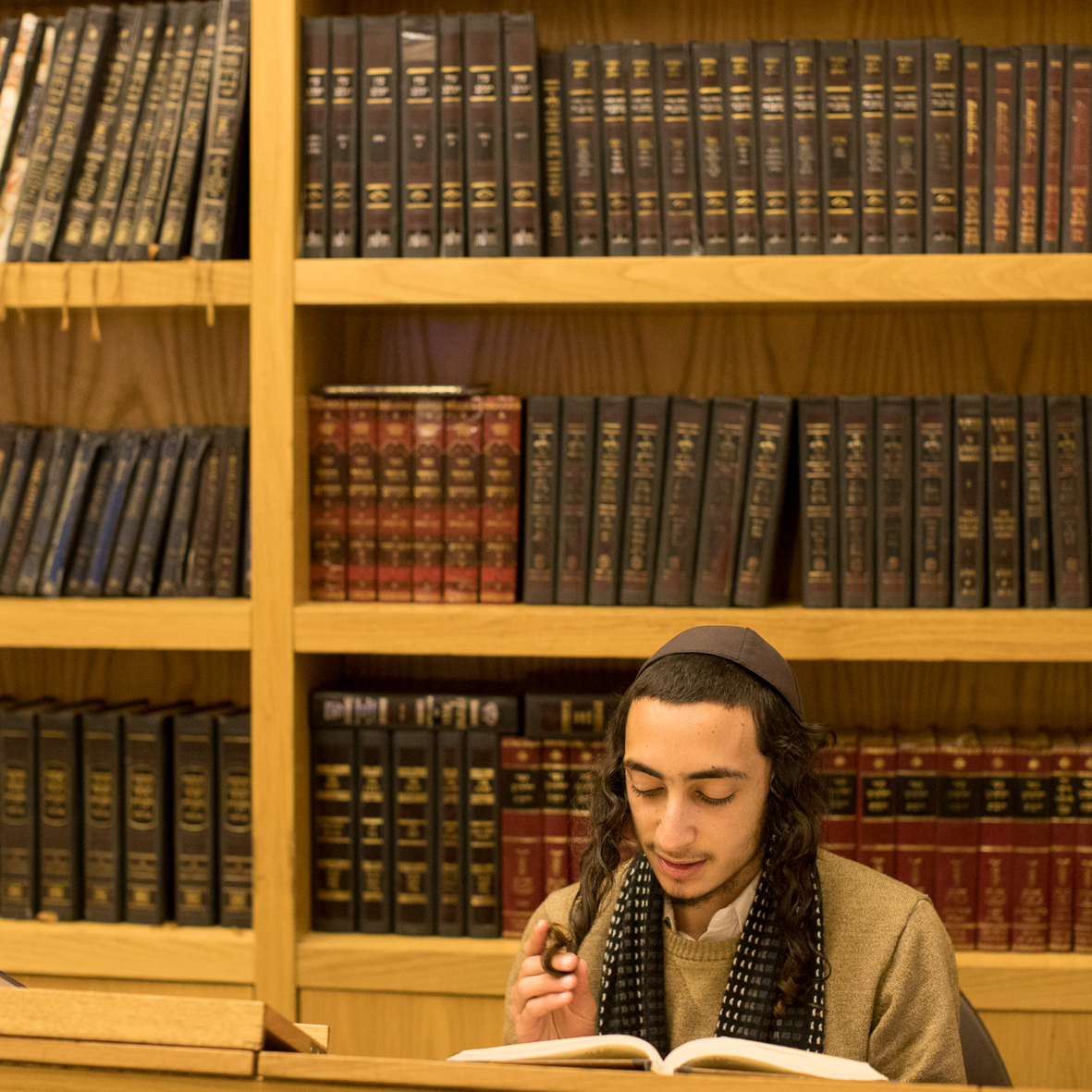 Lernen in der Synagoge, Jerusalem